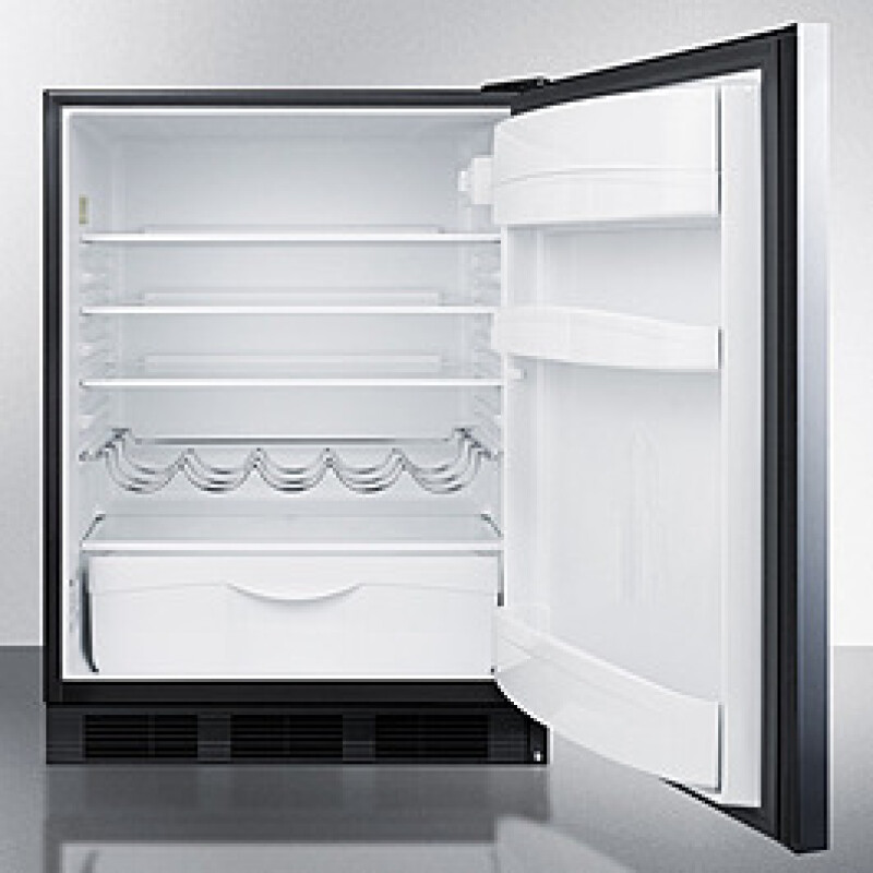 24" Wide All-Refrigerator FF63BKSSHH