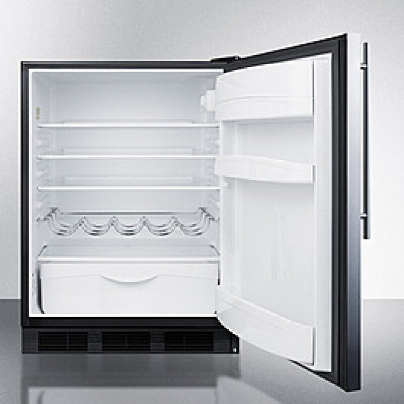 24" Wide All-Refrigerator FF63BKSSHV
