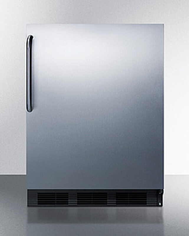 Summit 24" Wide All-Refrigerator Stainless Steel FF63BKSSTB Picture 1