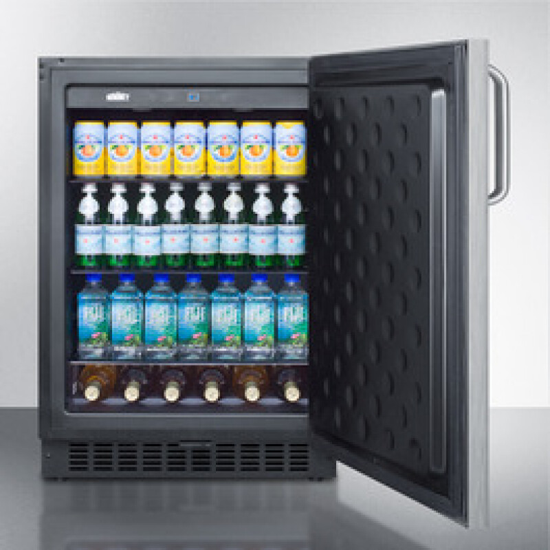 24" Wide Built-In All-Refrigerator FF64BXSSTB