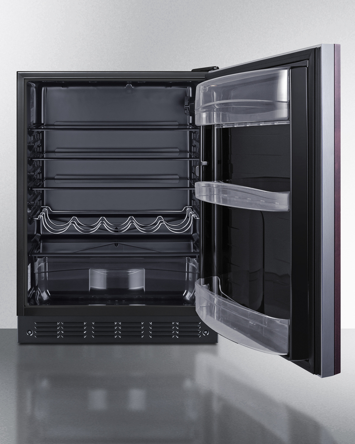 24" Wide All-Refrigerator, ADA Compliant (Panel Not Included) FF6BK2SSIFADA