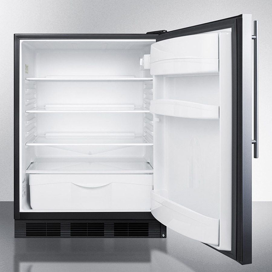 24" Wide Built-In All-Refrigerator FF6BKBI7SSHV