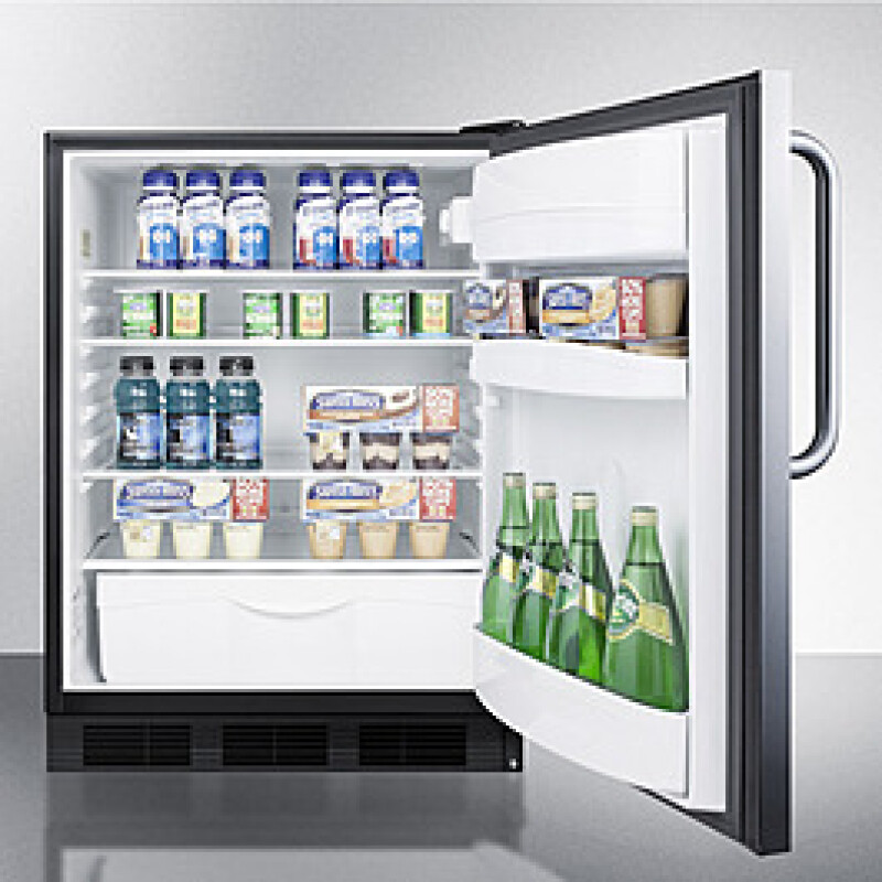 24" Wide Built-In All-Refrigerator, ADA Compliant FF6BKBI7SSTBADA