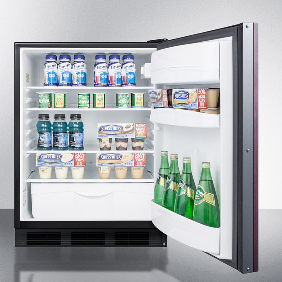24" Wide Built-In All-Refrigerator, ADA Compliant (Panel Not Included) FF6BKBIIFADA