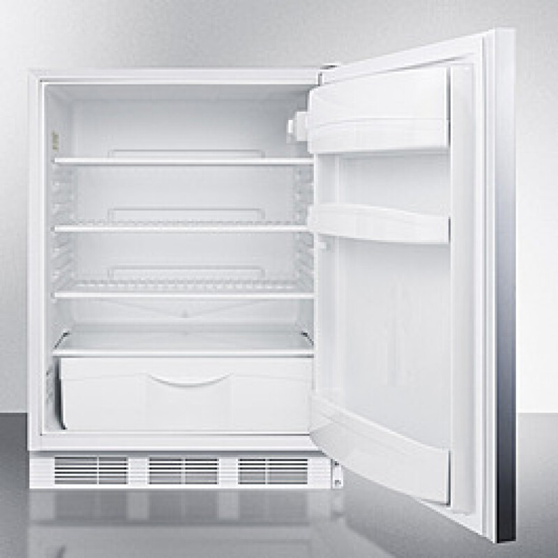 24" Wide All-Refrigerator, ADA Compliant FF6LW7SSHHADA