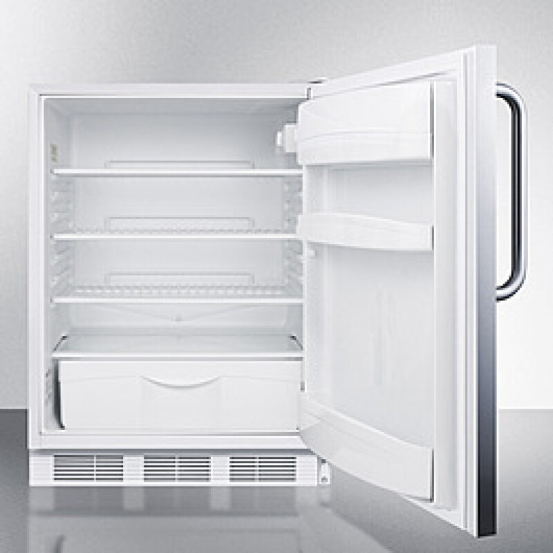 24" Wide All-Refrigerator, ADA Compliant FF6LW7SSTBADA