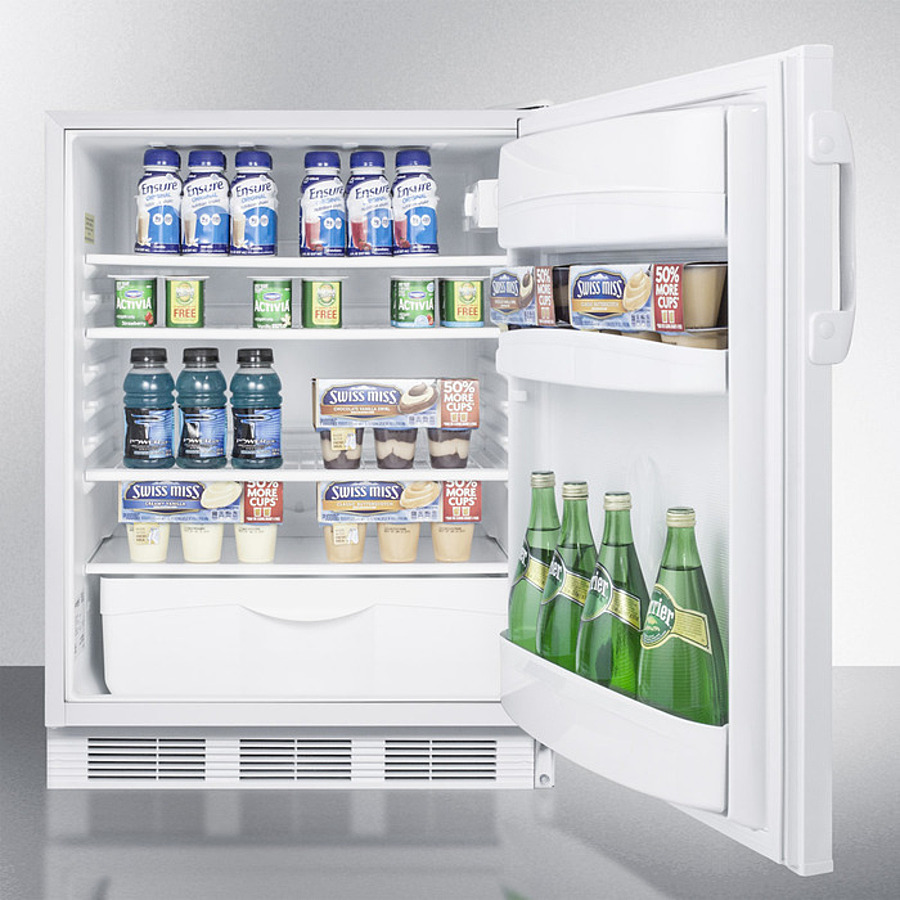 24" Wide All-Refrigerator, ADA Compliant FF6WADA