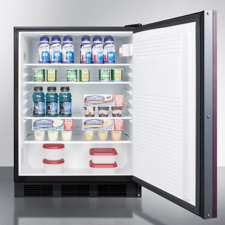 24" Wide All-Refrigerator (ADA Compliant) FF7BKIFADA