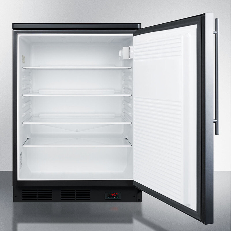 24" Wide Built-In Pub Cellar FF7LBLKBIPUBSSHV