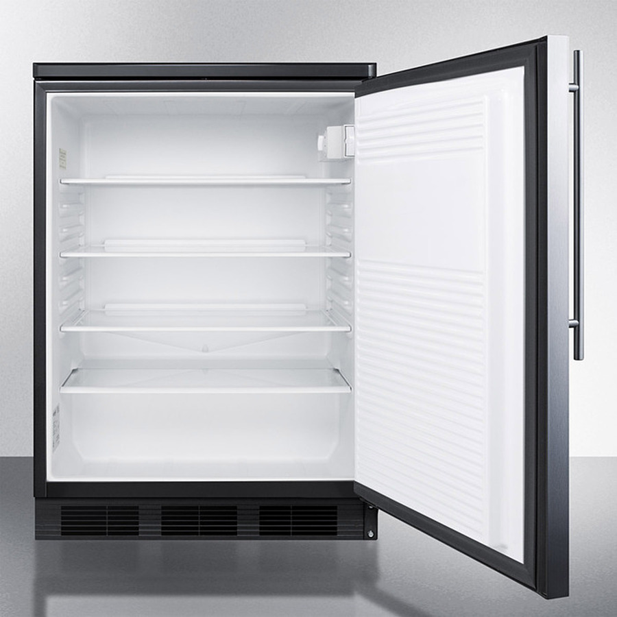 24" Wide Built-In All-Refrigerator FF7LBLKBISSHV