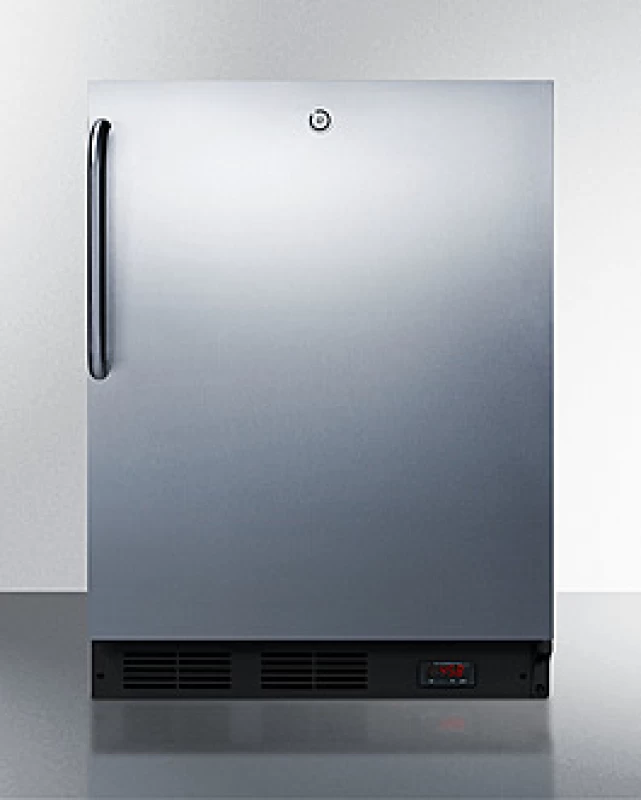 24" Wide Built-In Craft Beer Pub Cellar FF7LBLKPUBCSS