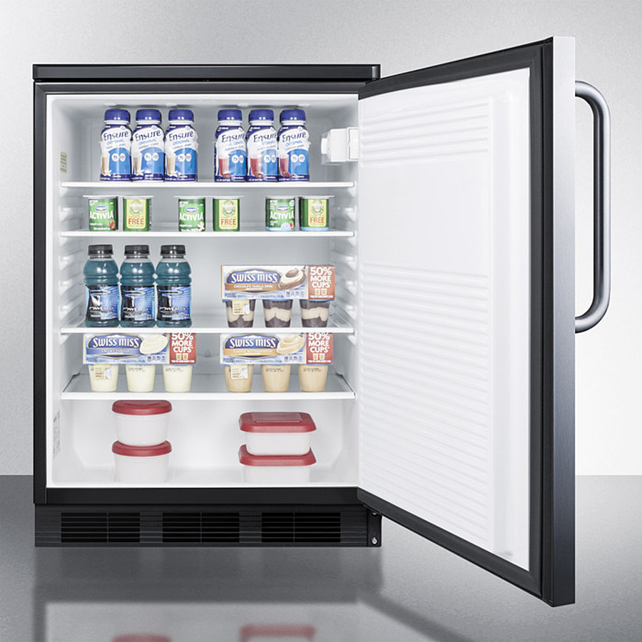 24" Wide All-Refrigerator FF7LBLKSSTB