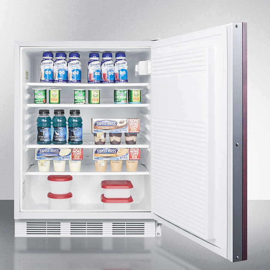 24" Wide Built-In All-Refrigerator, ADA Compliant (Panel Not Included) FF7LWBIIFADA