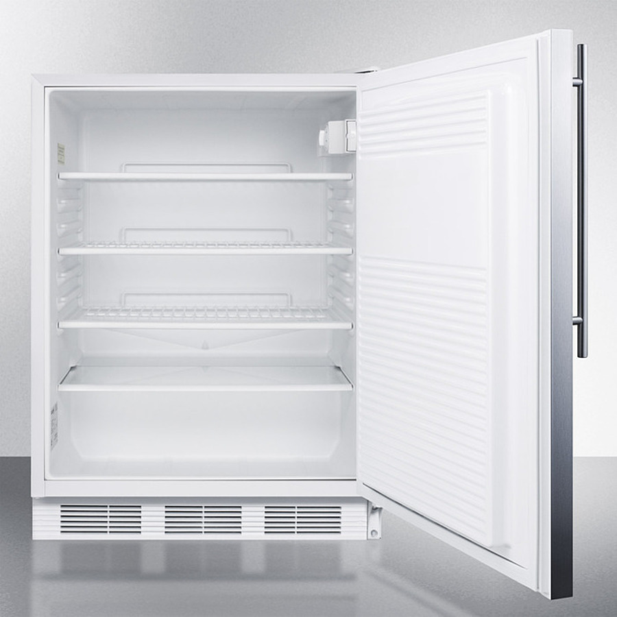 24" Wide Built-In All-Refrigerator, ADA Compliant FF7LWBISSHVADA