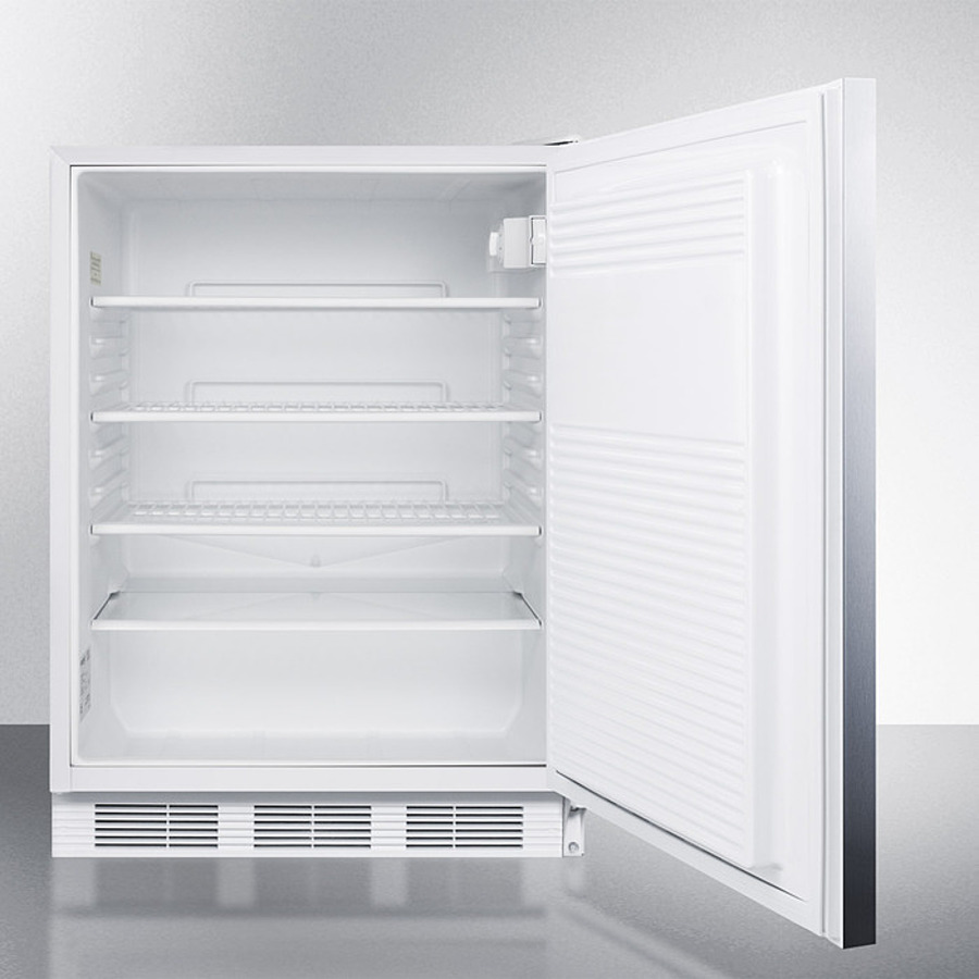 24" Wide Built-In All-Refrigerator, ADA Compliant FF7WBISSHHADA
