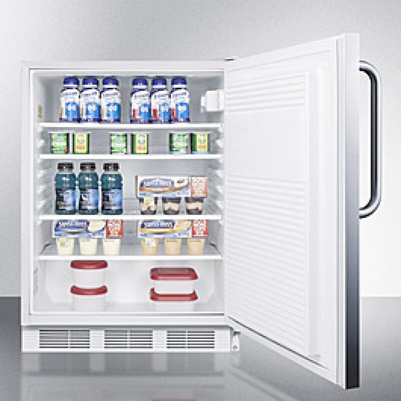 24" Wide Built-In All-Refrigerator, ADA Compliant FF7WBISSTBADA