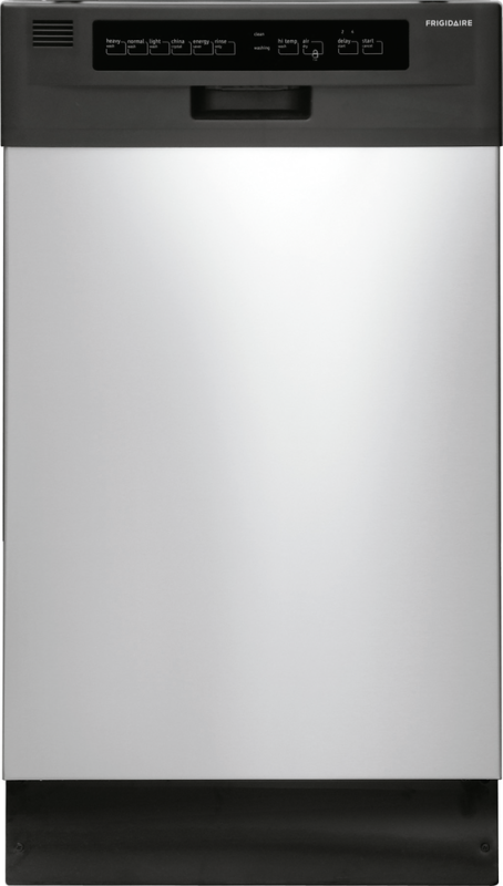 Frigidaire 18'' Built-In Dishwasher Stainless Steel FFBD1821MS Picture 1