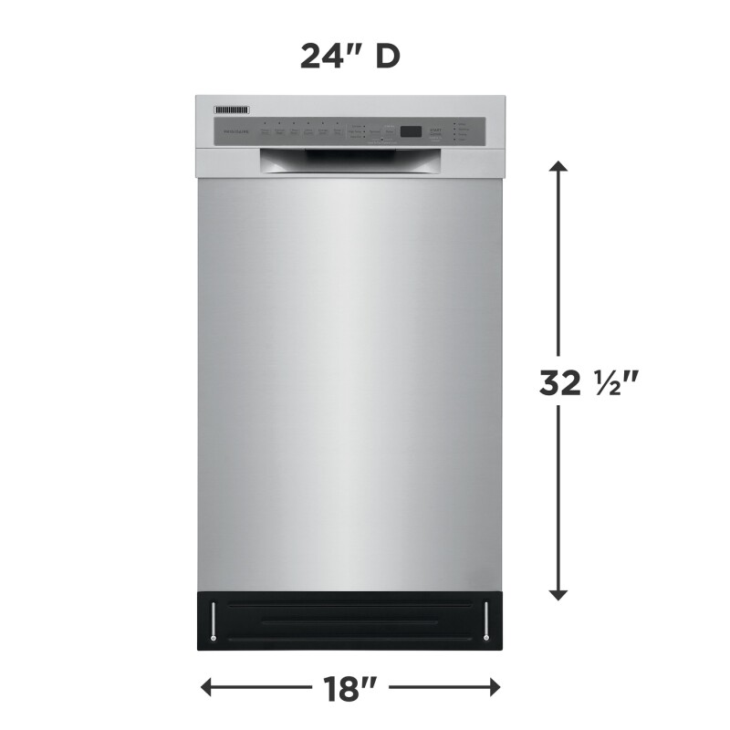 18" Built-In Dishwasher FFBD1831UW