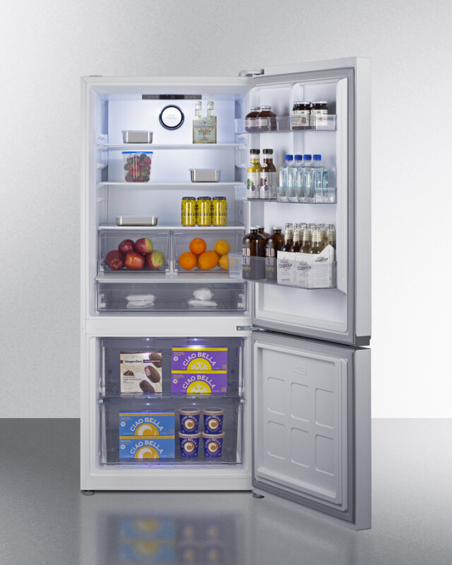 30" Wide Bottom-Mount Refrigerator-Freezer, Counter Depth FFBF172W