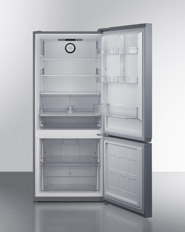 30" Wide Bottom-Mount Refrigerator-Freezer, Counter Depth FFBF173SS