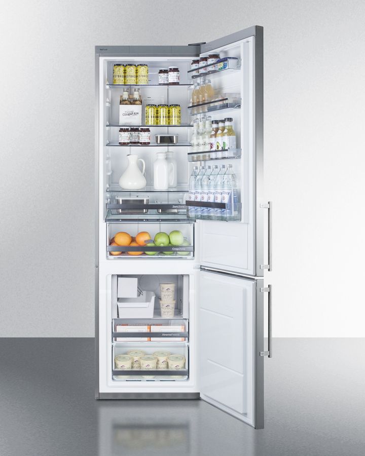 24" Wide Bottom Freezer Refrigerator With Icemaker FFBF181ESIM