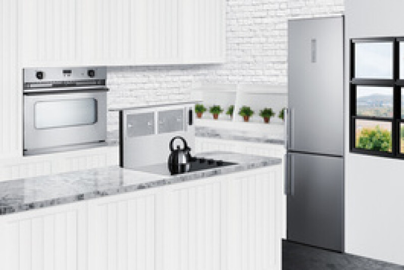 24" Wide Bottom Freezer Refrigerator FFBF192SS