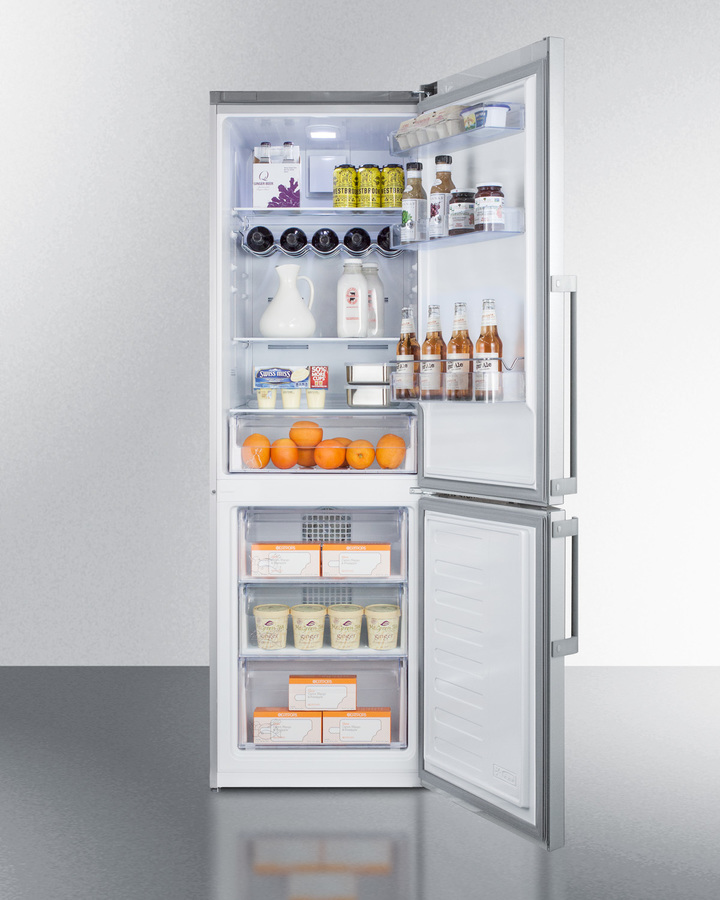 24" Wide Bottom Freezer Refrigerator FFBF246SS