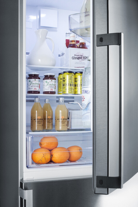 24" Wide Bottom Freezer Refrigerator With Icemaker FFBF247SSIM