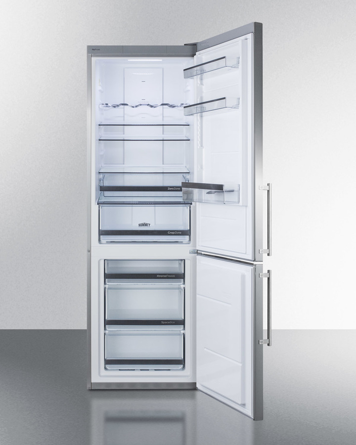 24" Wide Bottom Freezer Refrigerator FFBF249SS