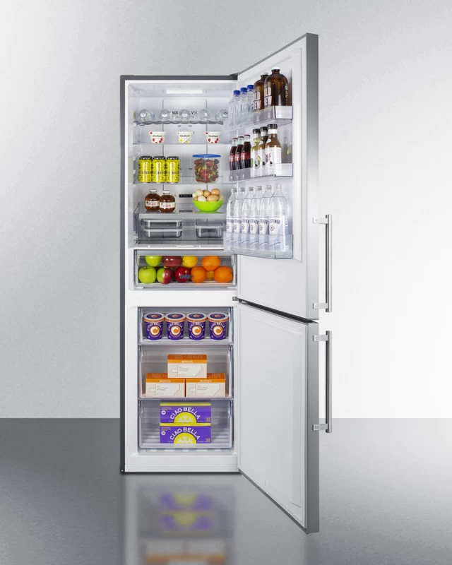 24" Wide Bottom Freezer Refrigerator FFBF249SS2