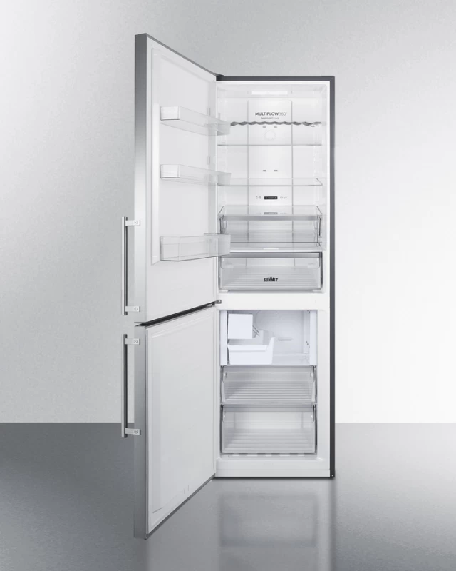 24" Wide Bottom Freezer Refrigerator with Icemaker FFBF249SS2IMLHD