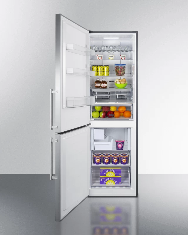 24" Wide Bottom Freezer Refrigerator with Icemaker FFBF249SS2IMLHD