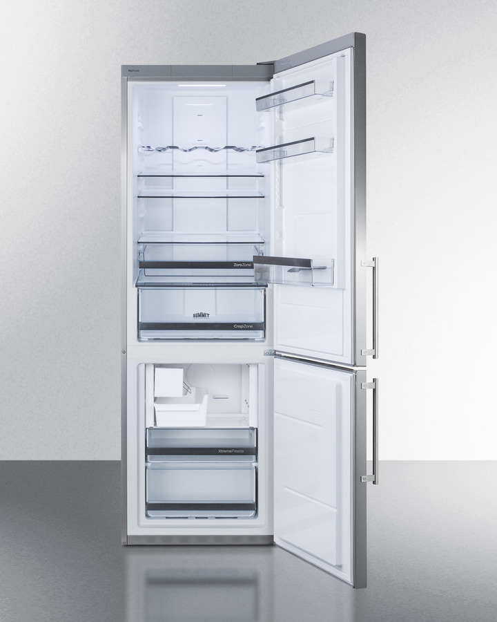 24" Wide Built-In Bottom Freezer Refrigerator With Icemaker FFBF249SSBIIM
