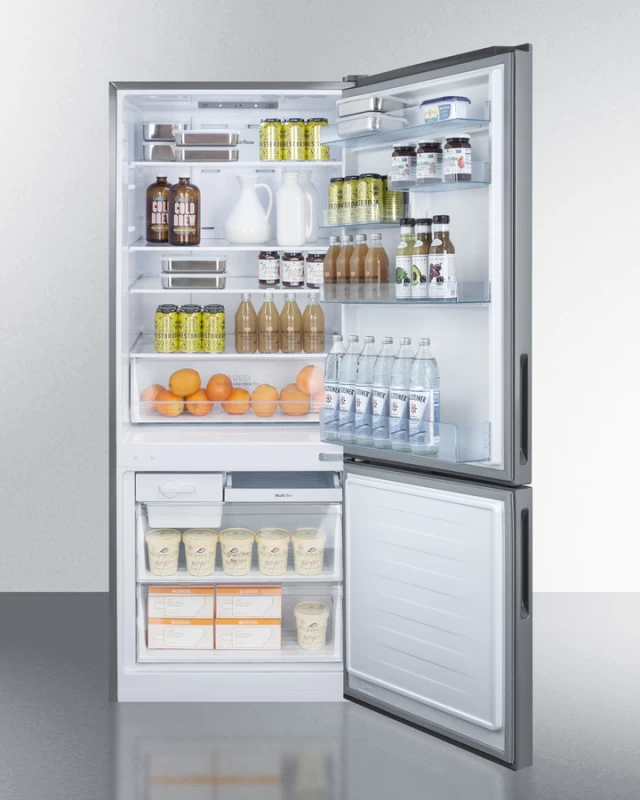 28" Wide Bottom Freezer Refrigerator FFBF279SS