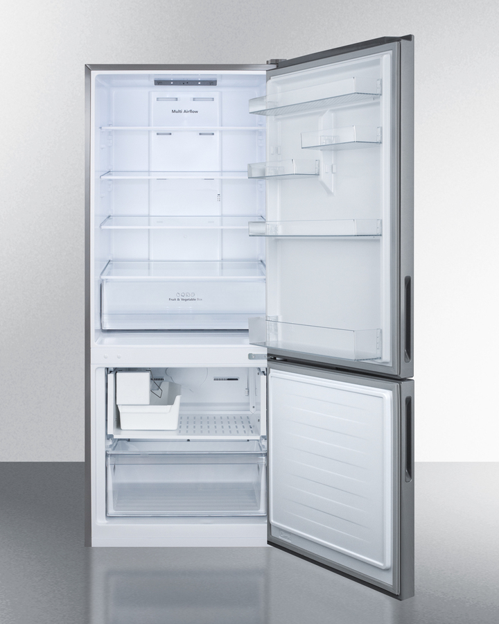 28" Wide Built-In Bottom Freezer Refrigerator With Icemaker FFBF279SSIM