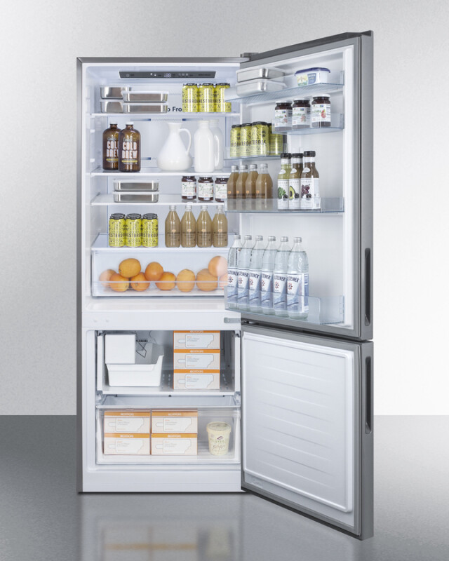 28" Wide Bottom Freezer Refrigerator FFBF279SSXIM
