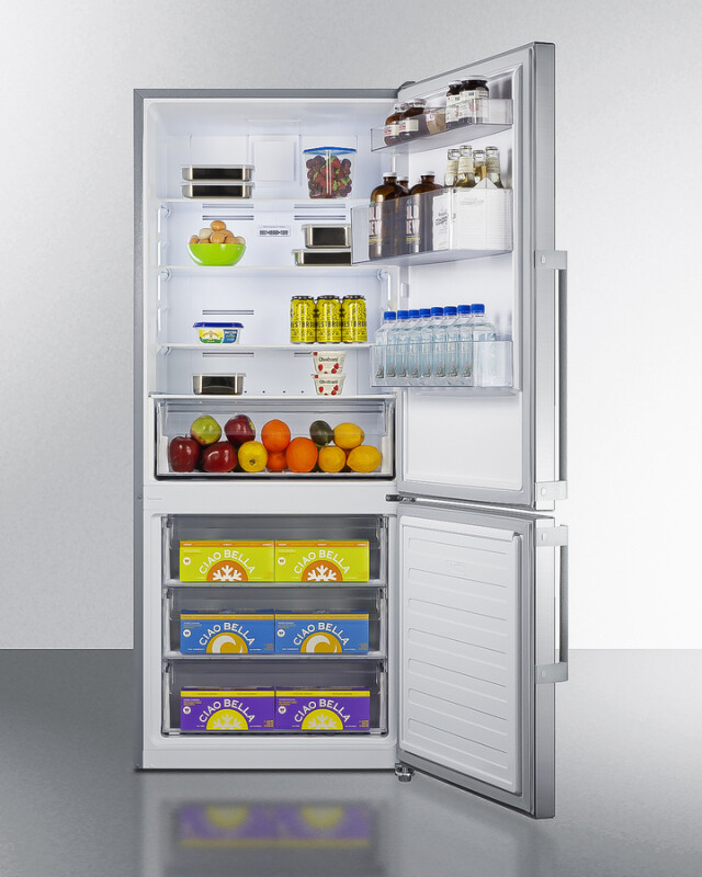 28" Wide Bottom Freezer Refrigerator FFBF283SS