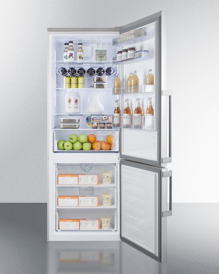 28" Wide Bottom Freezer Refrigerator FFBF286SS