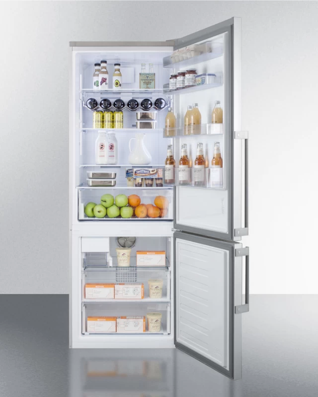28" Wide Bottom Freezer Refrigerator With Icemaker FFBF287SSIM