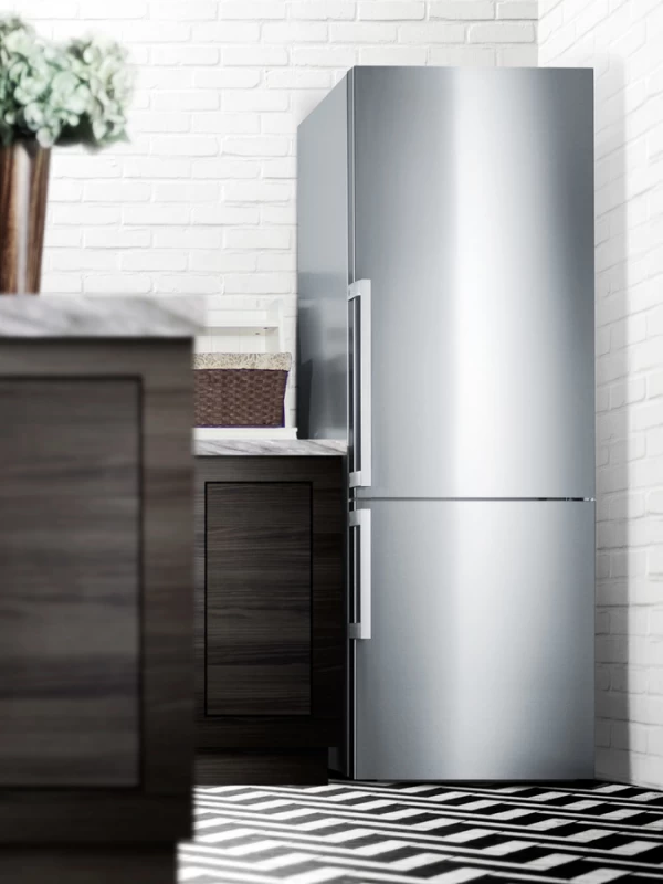 28" Wide Bottom Freezer Refrigerator With Icemaker FFBF287SSIM