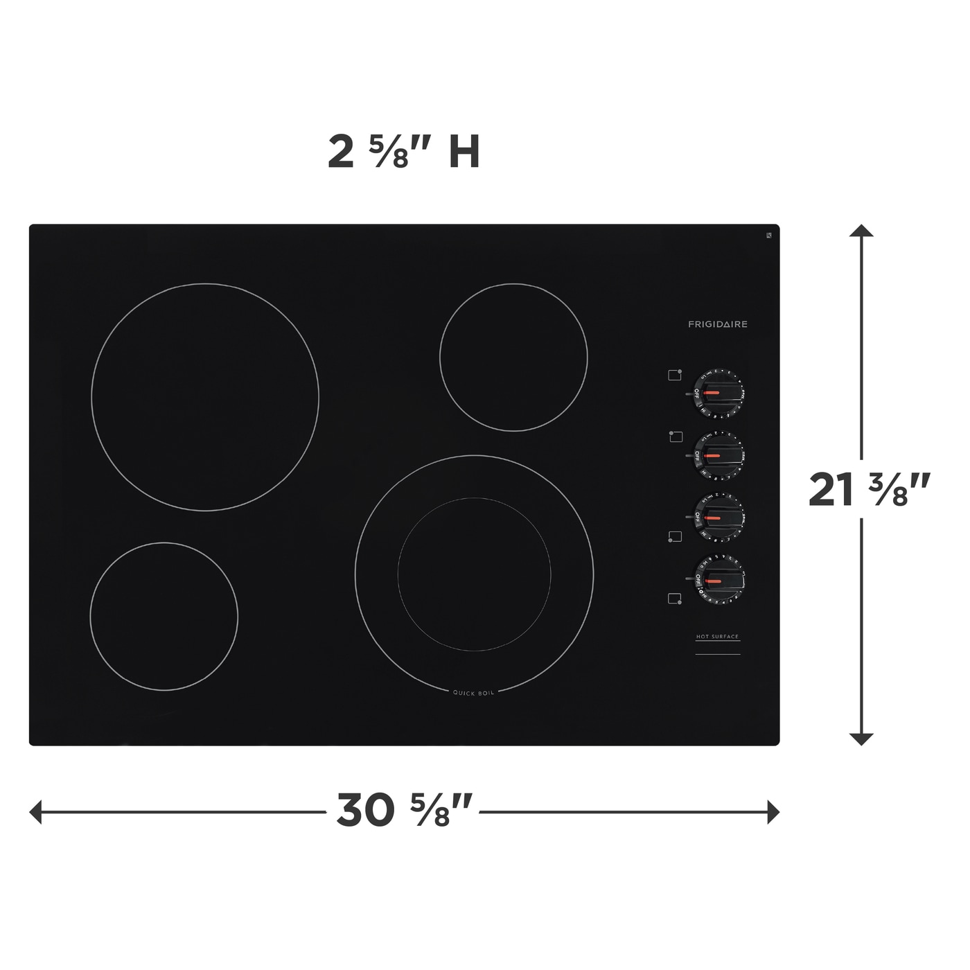 30" Electric Cooktop FFEC3025UB