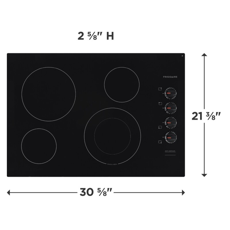 30" Electric Cooktop FFEC3025US
