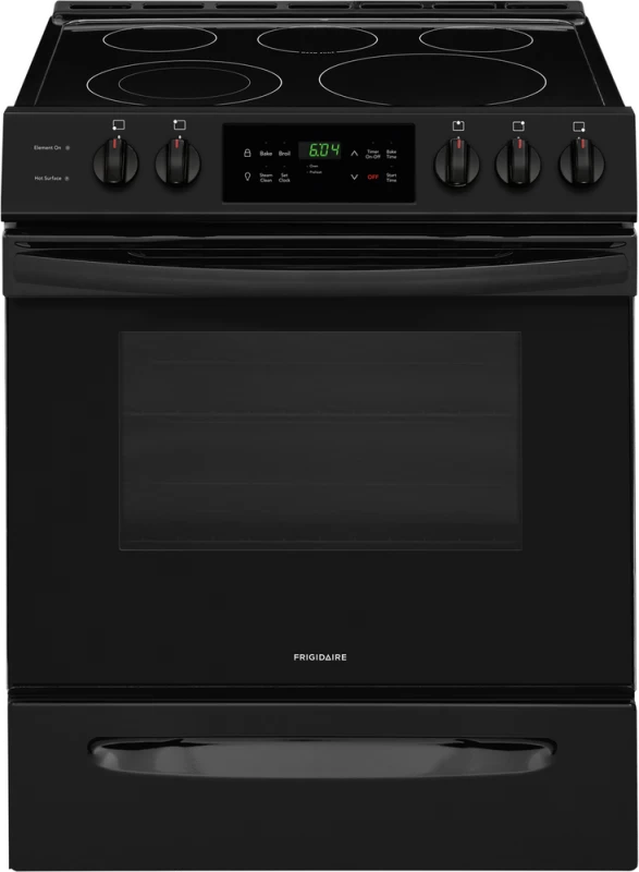30" Front Control Freestanding Electric Range FFEH3054UB