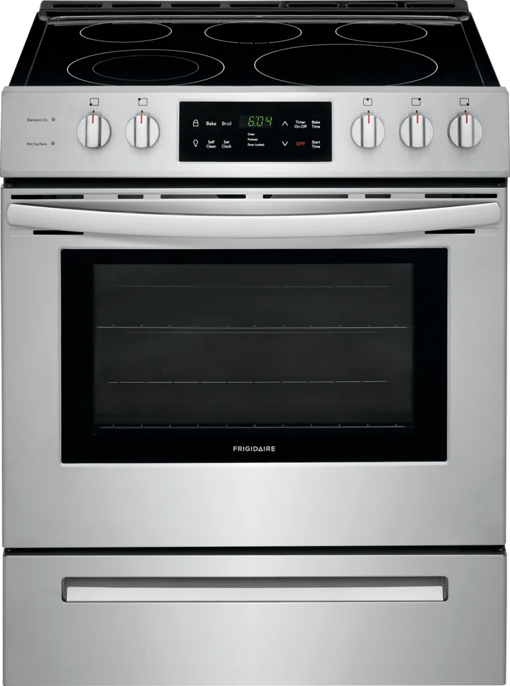 30" Front Control Freestanding Electric Range FFEH3054US