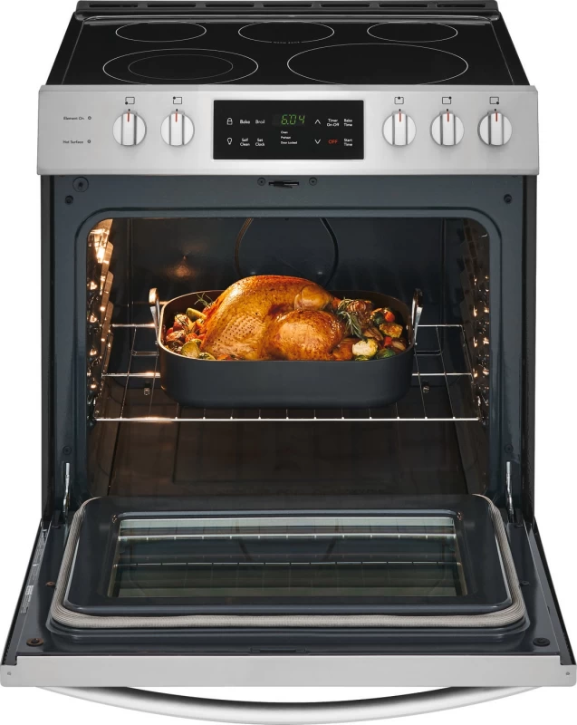 30" Front Control Freestanding Electric Range FFEH3054US