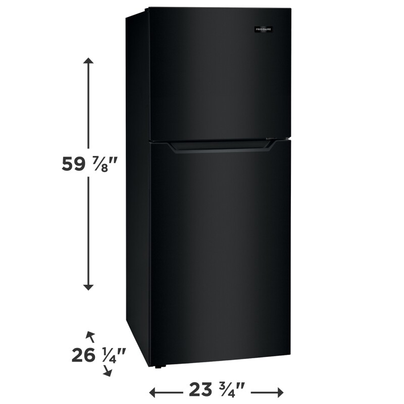 10.1 Cu. Ft. Top Freezer Apartment-Size Refrigerator FFET1022UB