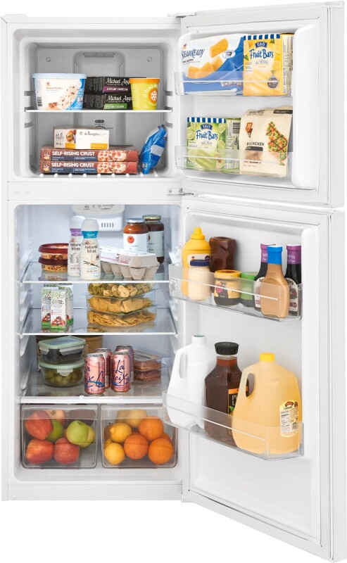 10.1 Cu. Ft. Top Freezer Apartment-Size Refrigerator FFET1022UW