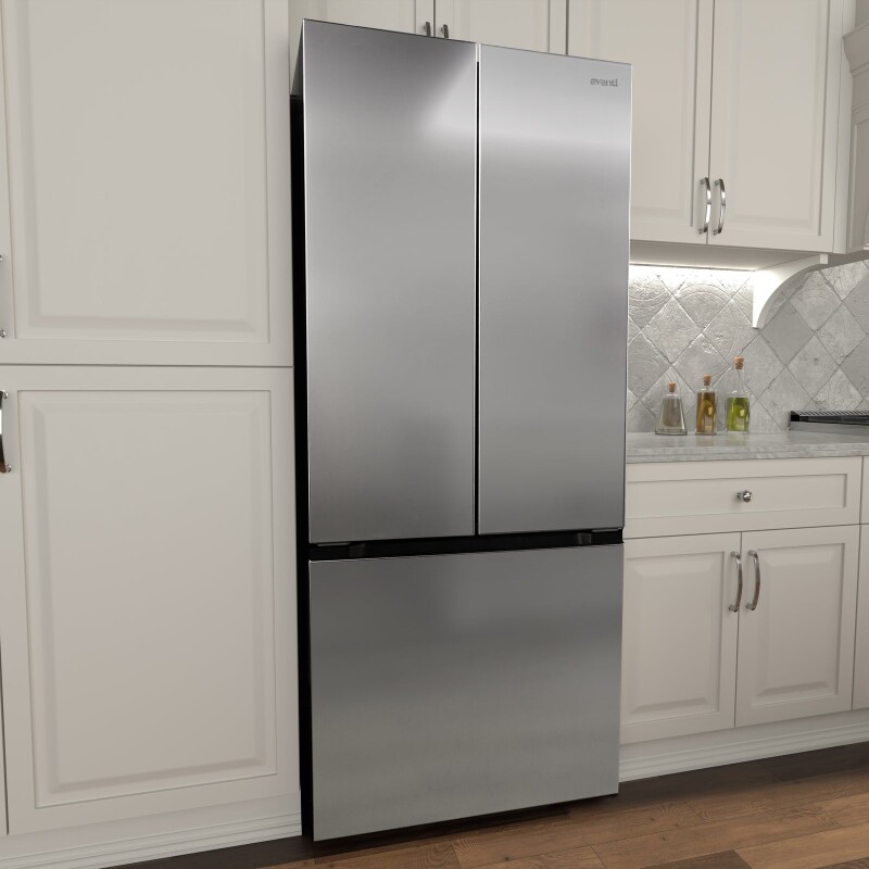 Avanti Frost Free French Door Refrigerator, 17.5 cu. ft. FFFDS175L3S