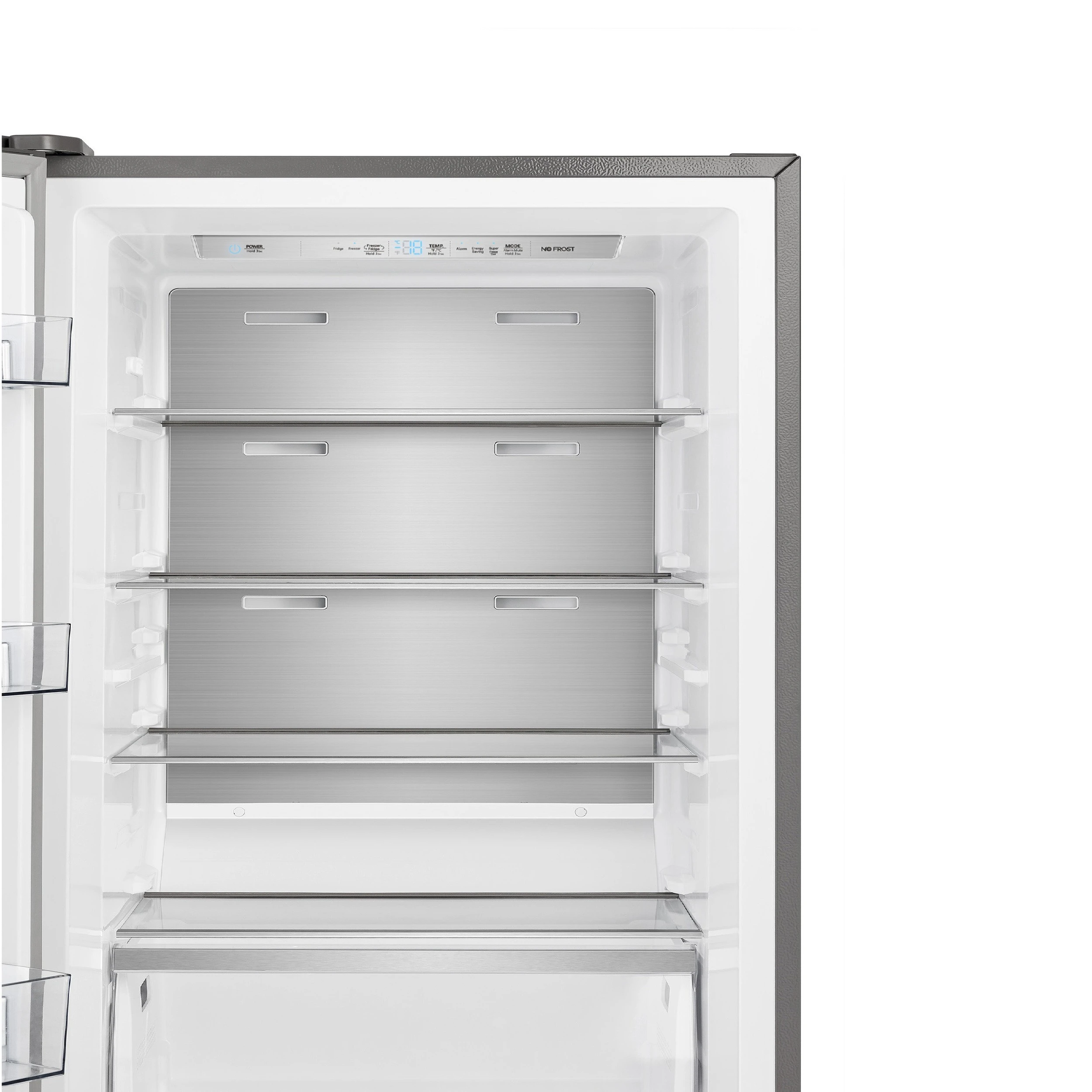 Maderno 28" Left Swing Convertible Freestanding Refrigerator/Freezer in Stainless Steel 13.6 cu.ft. FFFFD172228LS