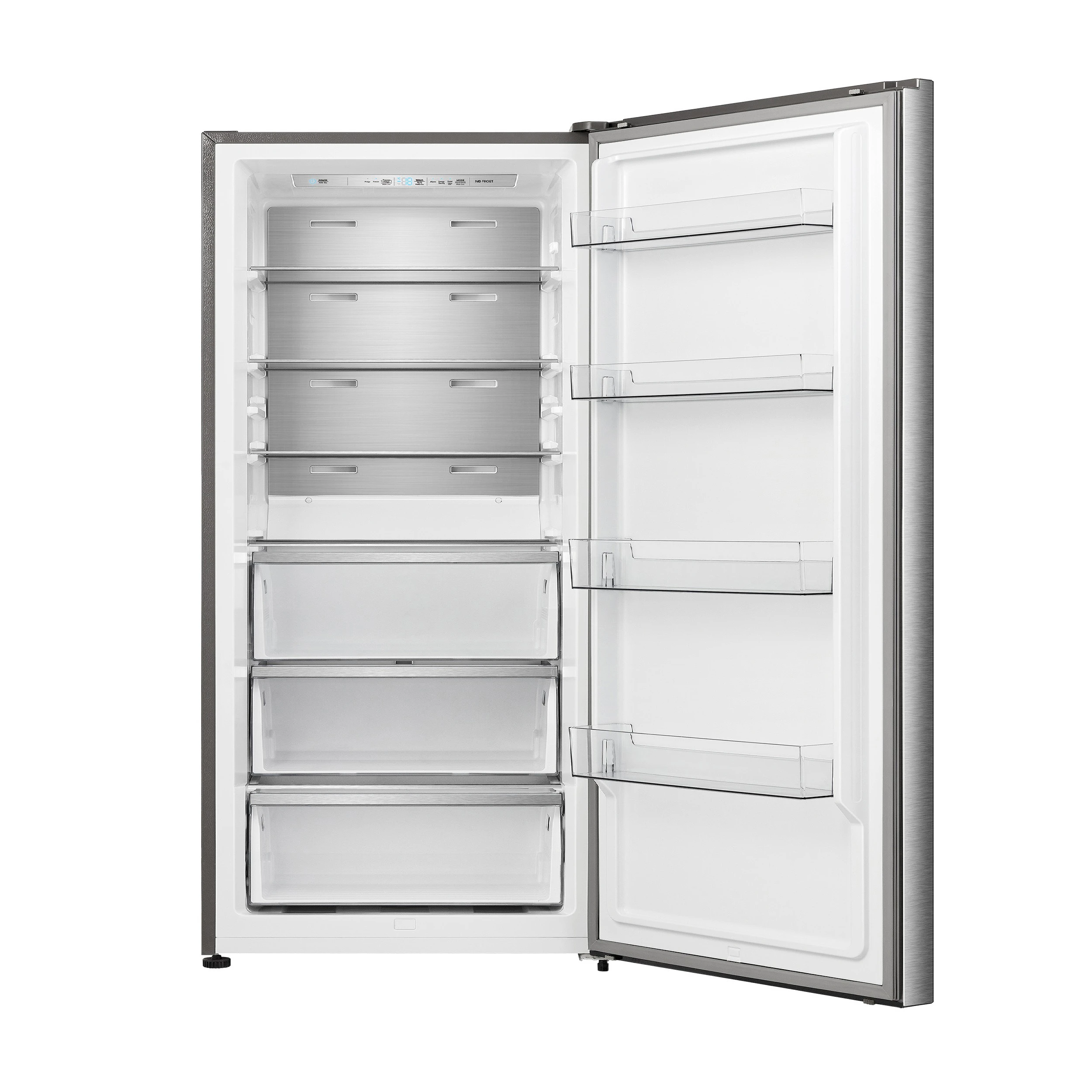 Maderno 28" Right Swing Convertible Freestanding Refrigerator/Freezer in Stainless Steel 13.6 cu.ft. FFFFD172228RS